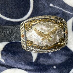 montana silversmiths eagle belt buckle